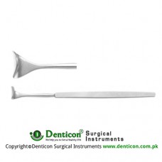 Desmarres Lid Retractor Thin Solid Blades - Size 3 Stainless Steel, 13 cm - 5" Blade Width 17 mm